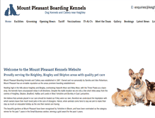 Tablet Screenshot of keighleykennels.co.uk